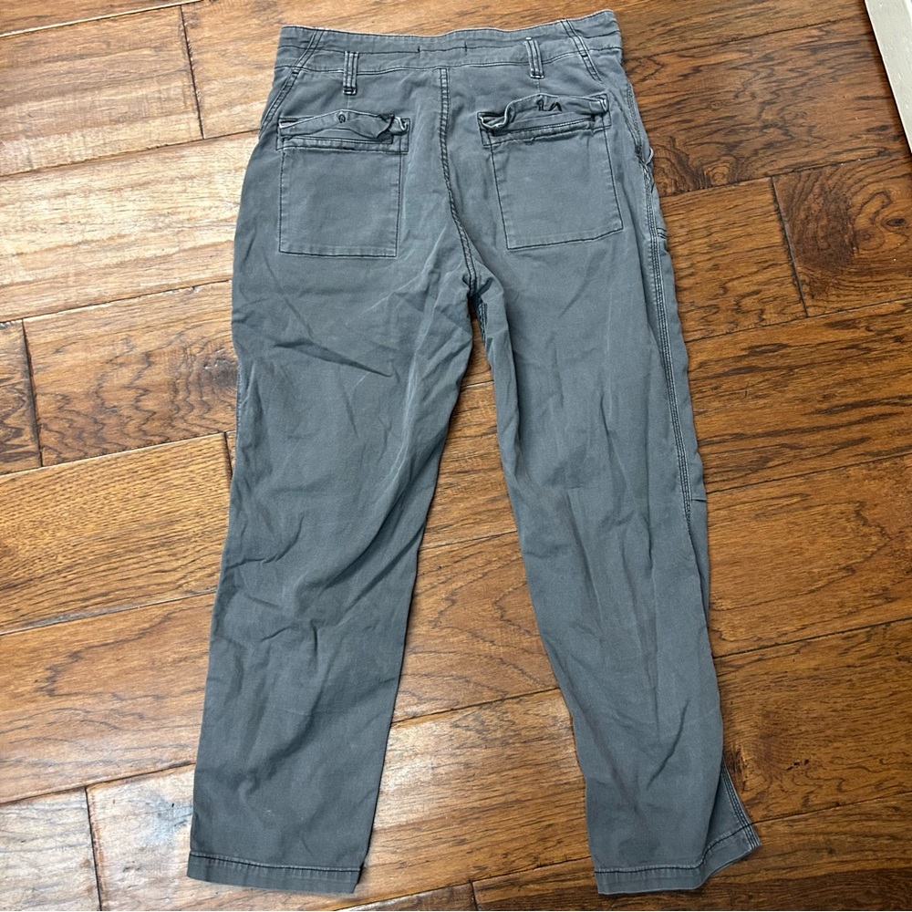 Anthroplogie‎ The Wanderer Gray Utility Cargo Street Style Travel Y2K Pants - Picture 2 of 9